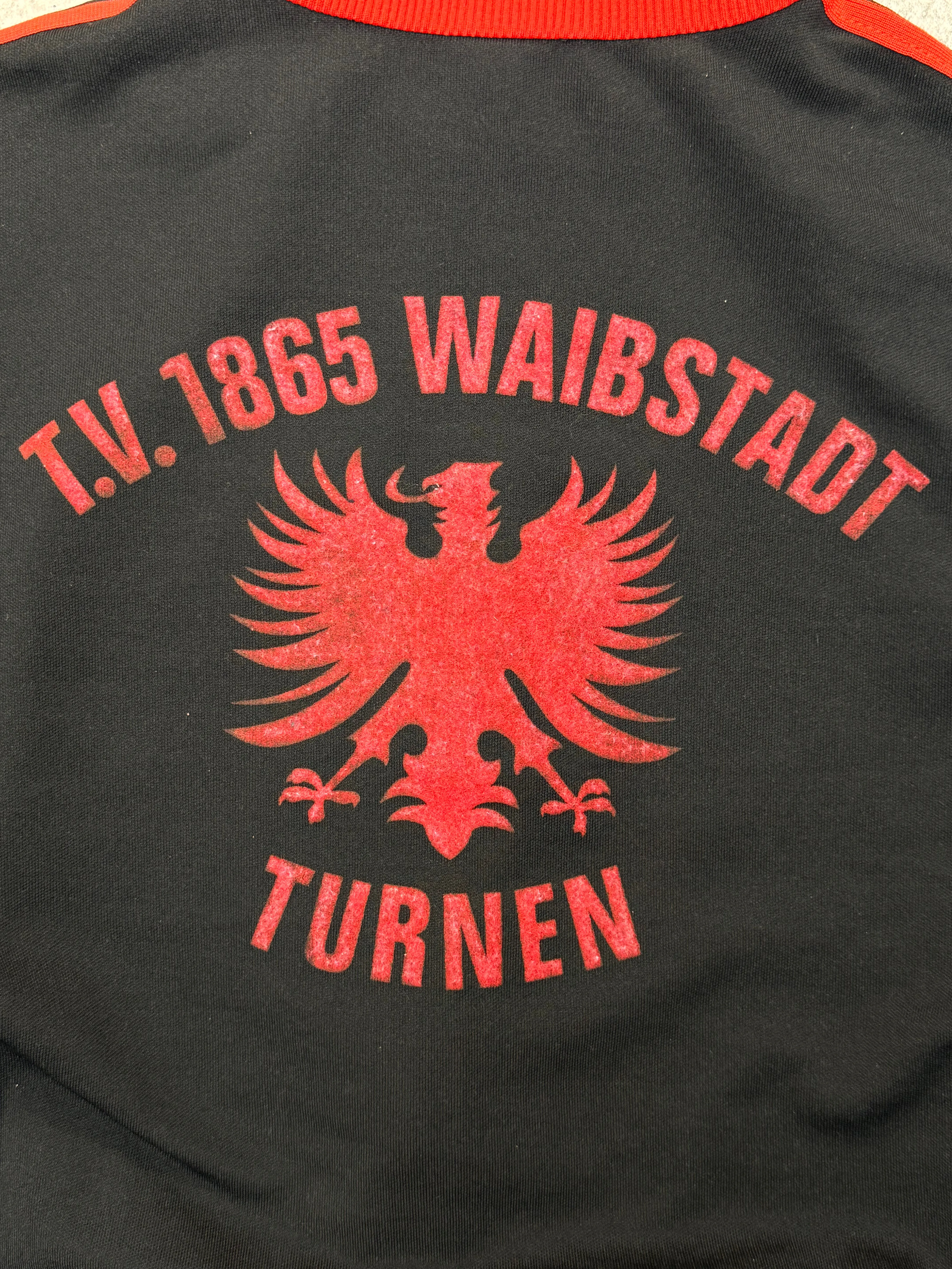 1980s Adidas Velour Patch Waibstadt Germany F.C. Track Jacket