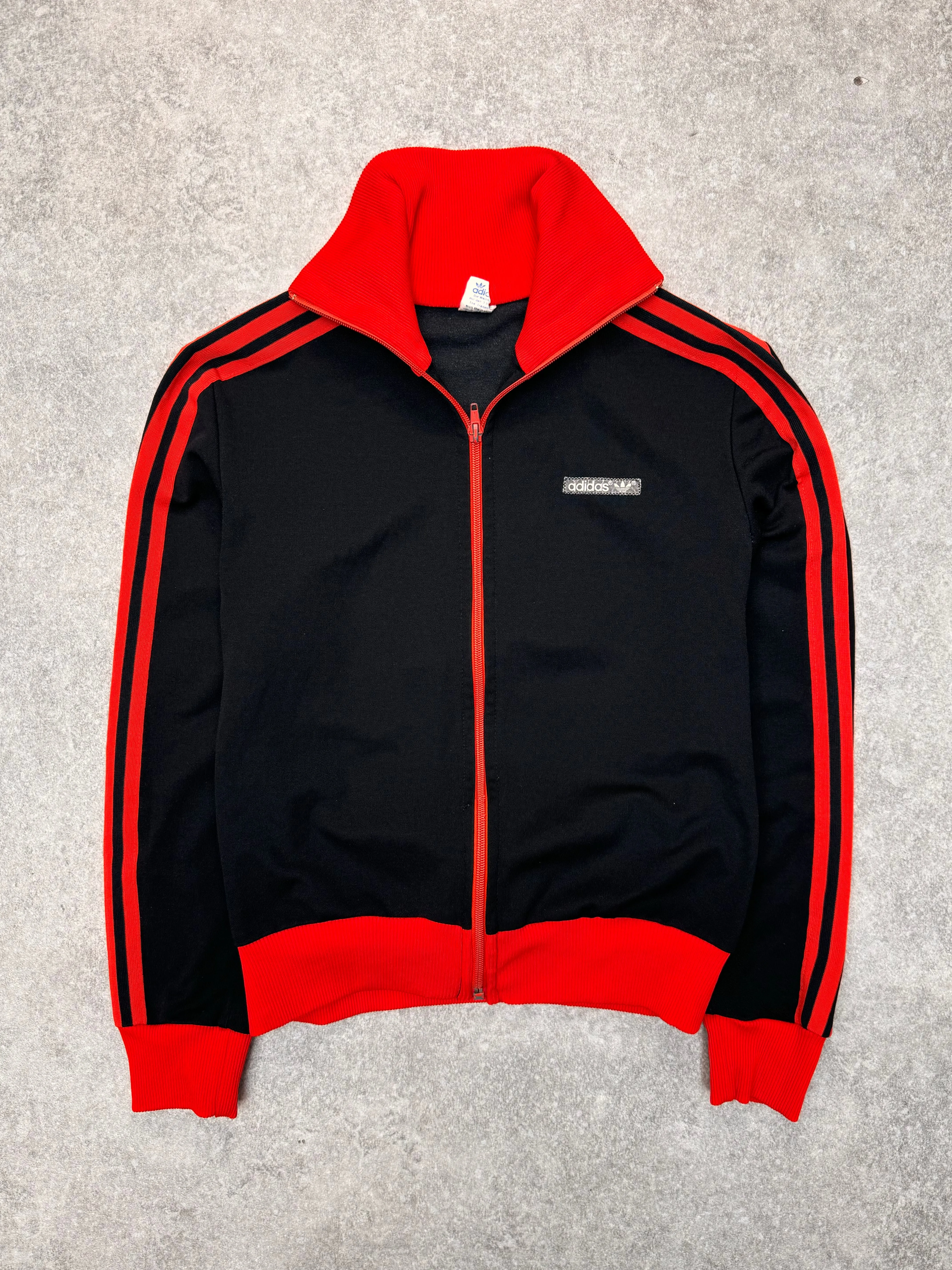 1980s Adidas Velour Patch Waibstadt Germany F.C. Track Jacket