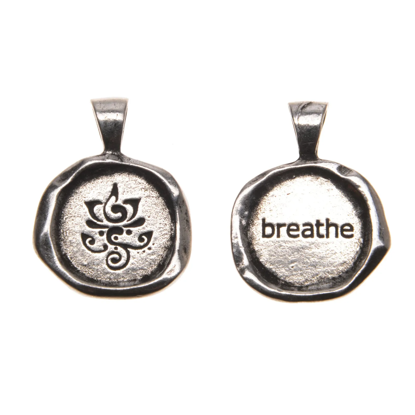 Acai Seeds Of Life Bracelet with Wax Seal - Denim Blue Beads