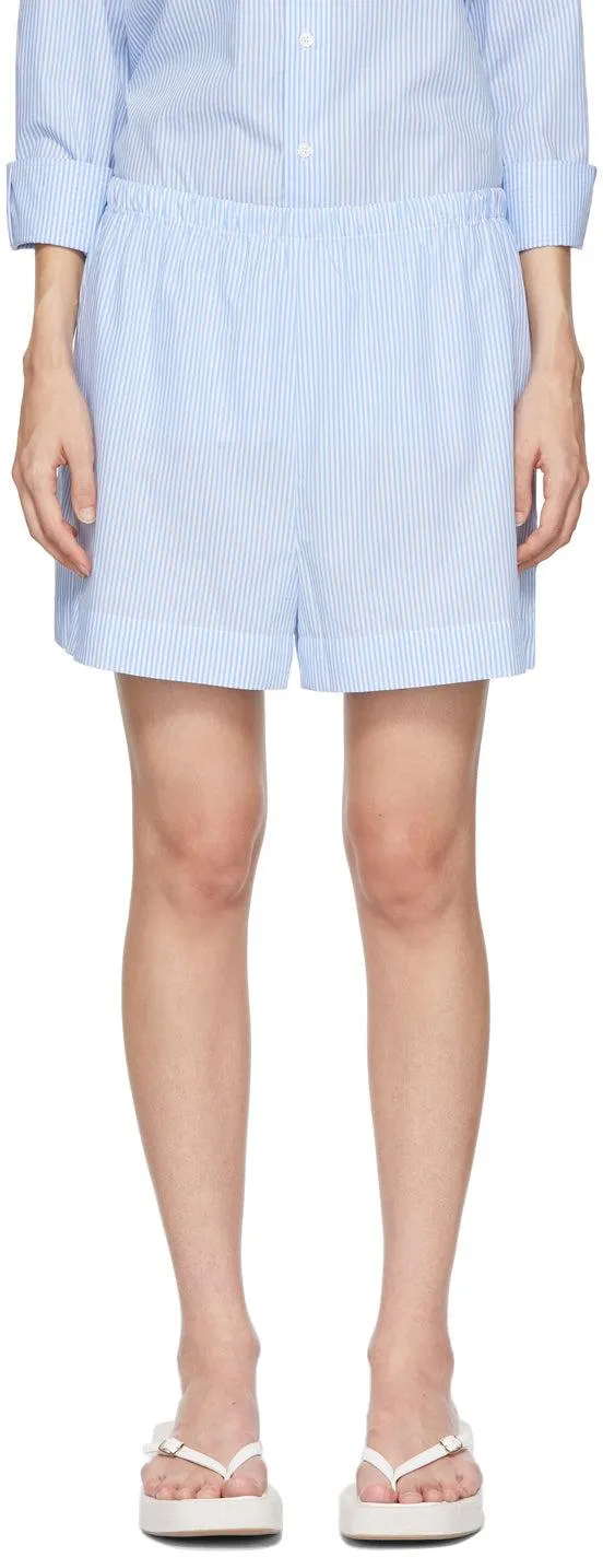 Baserange Blue Striped Ole Shorts