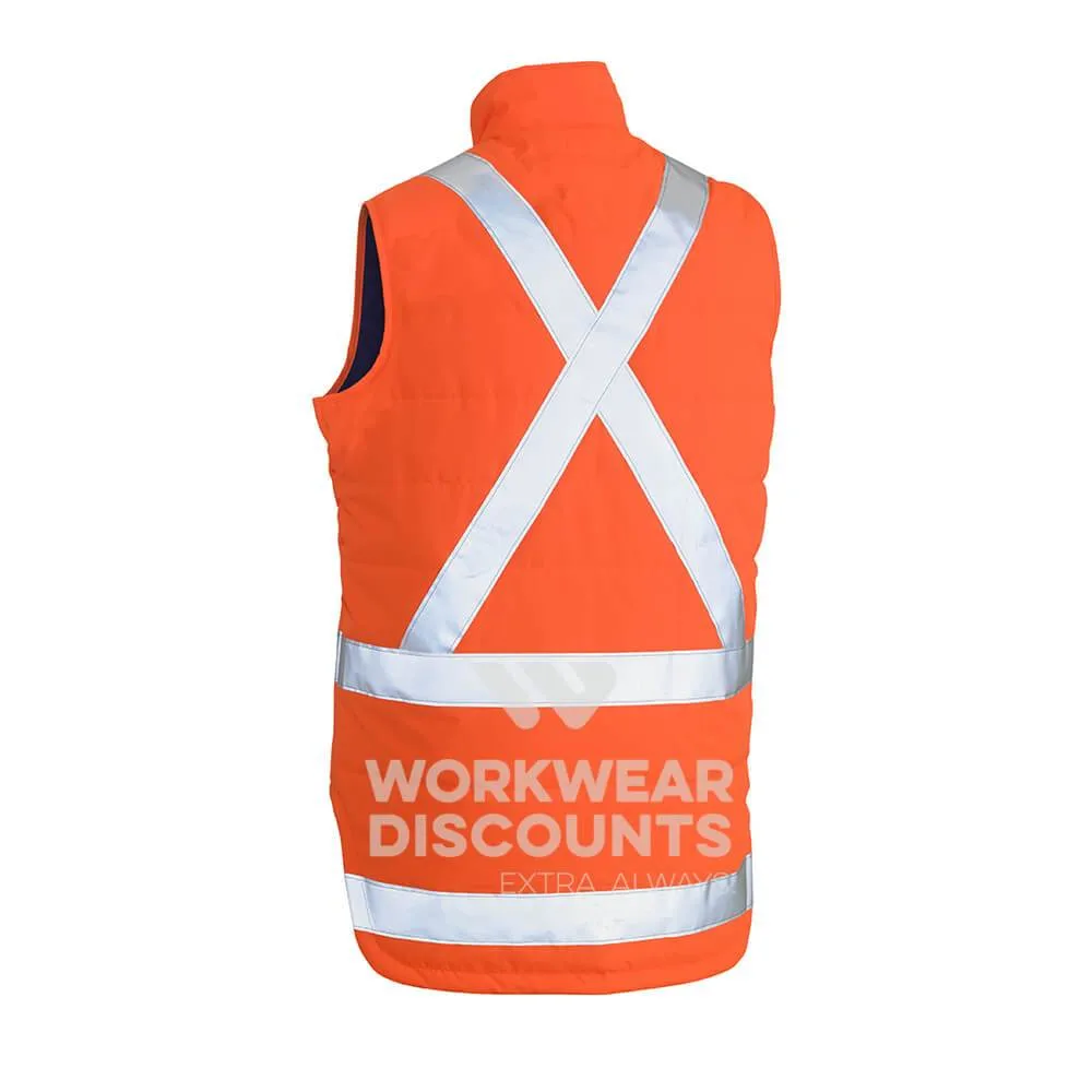 Bisley BV0379XT Taped Hi Vis Puffer Vest