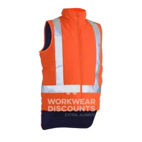 Bisley BV0379XT Taped Hi Vis Puffer Vest