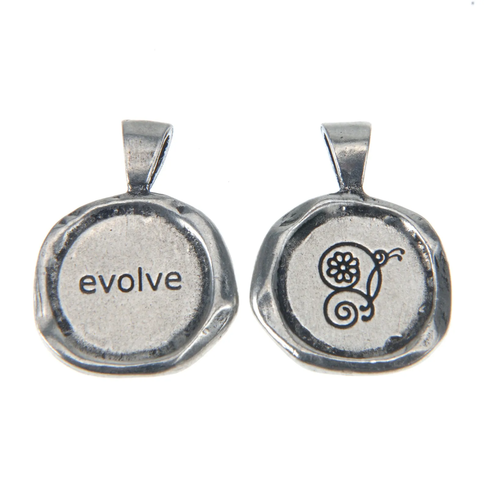 Black Acai Seeds of Life Bracelet with Wax Seal