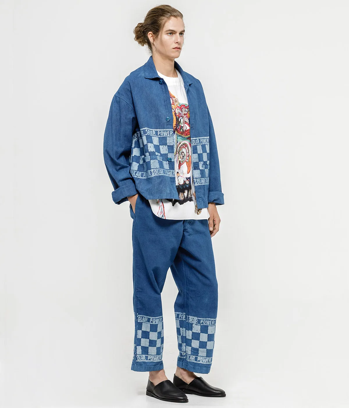 Blue Batik British Jeans