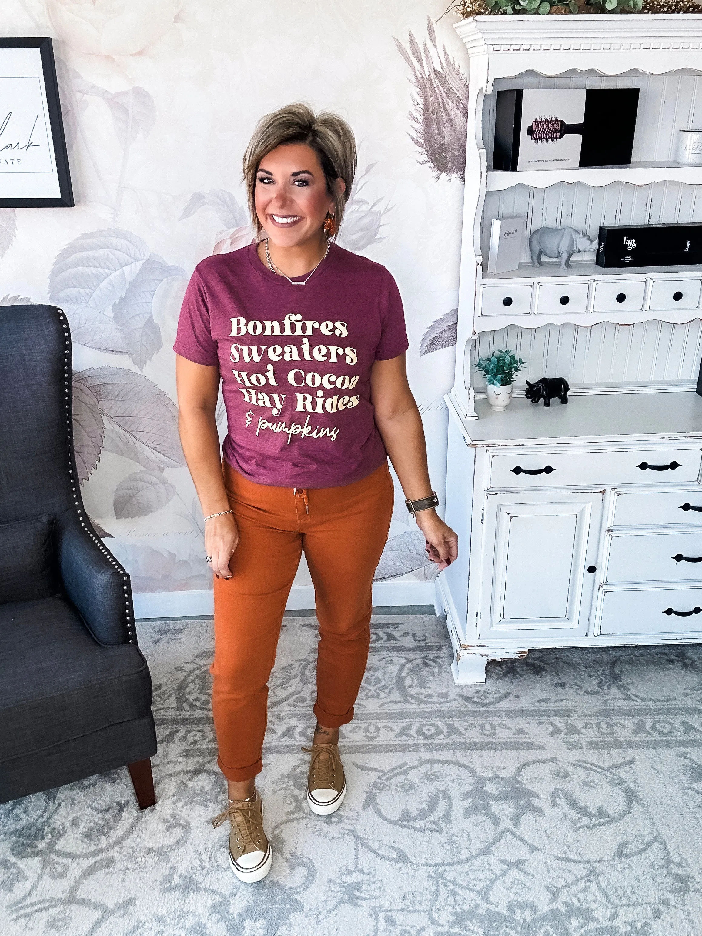 Bonfires & Fall Graphic Tee
