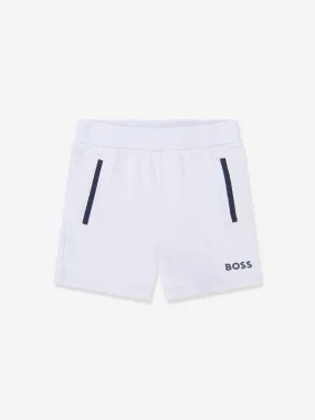 BOSS Baby Boys Organic Cotton Shorts in Blue