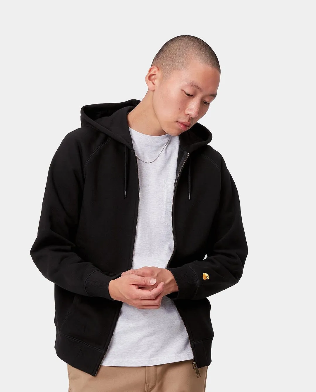 Carhartt WIP - Hooded Chase Jacket - Black