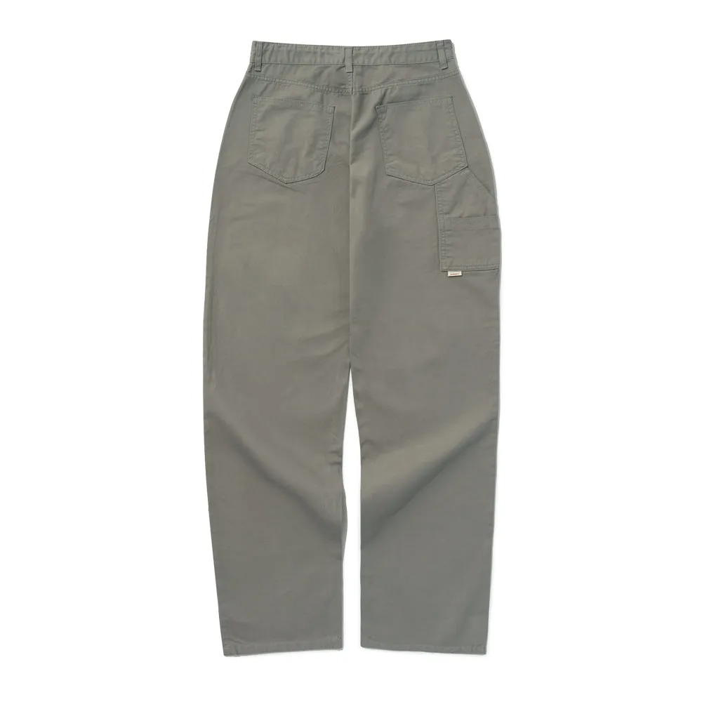CARPENTER LOOSEFIT COTTON PANTS GRAY