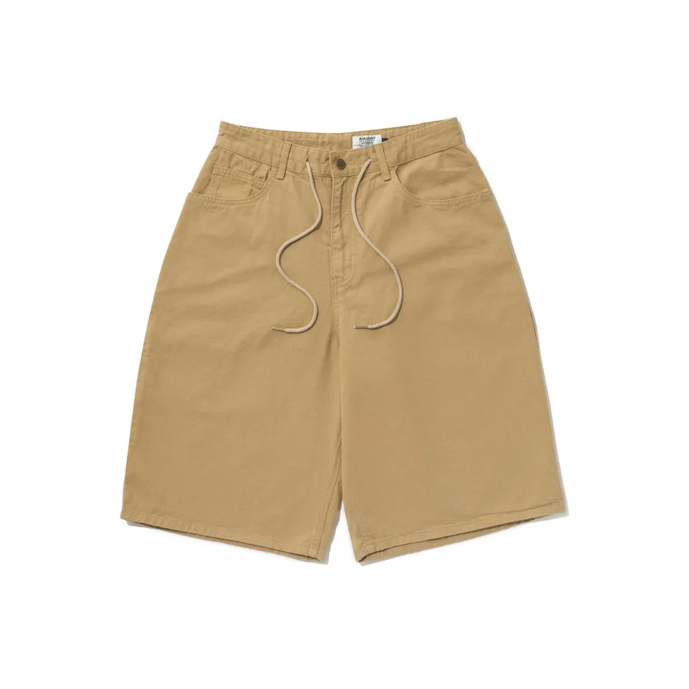CARPENTER LOOSEFIT COTTON SHORT PANTS BEIGE