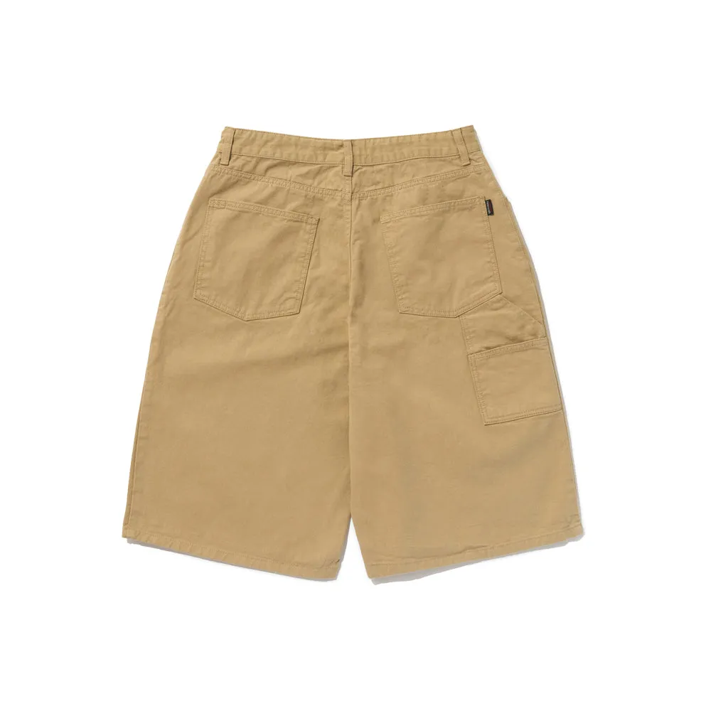 CARPENTER LOOSEFIT COTTON SHORT PANTS BEIGE