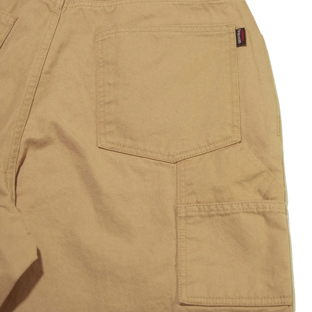 CARPENTER LOOSEFIT COTTON SHORT PANTS BEIGE