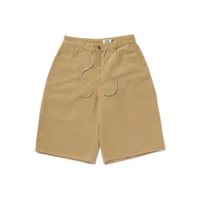 CARPENTER LOOSEFIT COTTON SHORT PANTS BEIGE