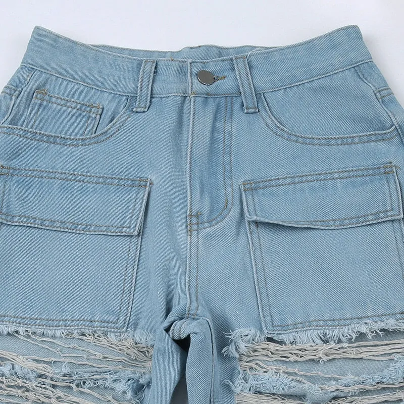 Caught Within Your Love Distressed Pants