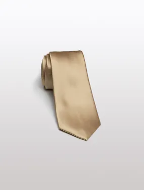 Champagne Men's Microfiber Tie