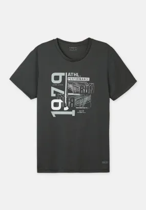Cheetah Men Lightweight Microfiber Short Sleeve Graphic Tee - 900226