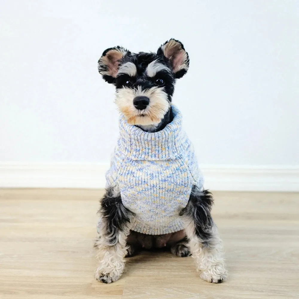 Cozy Charm: Winter Pet Dog Sweaters - Warm and Woolly Soft Sweater Coat for Small Dogs and Cats