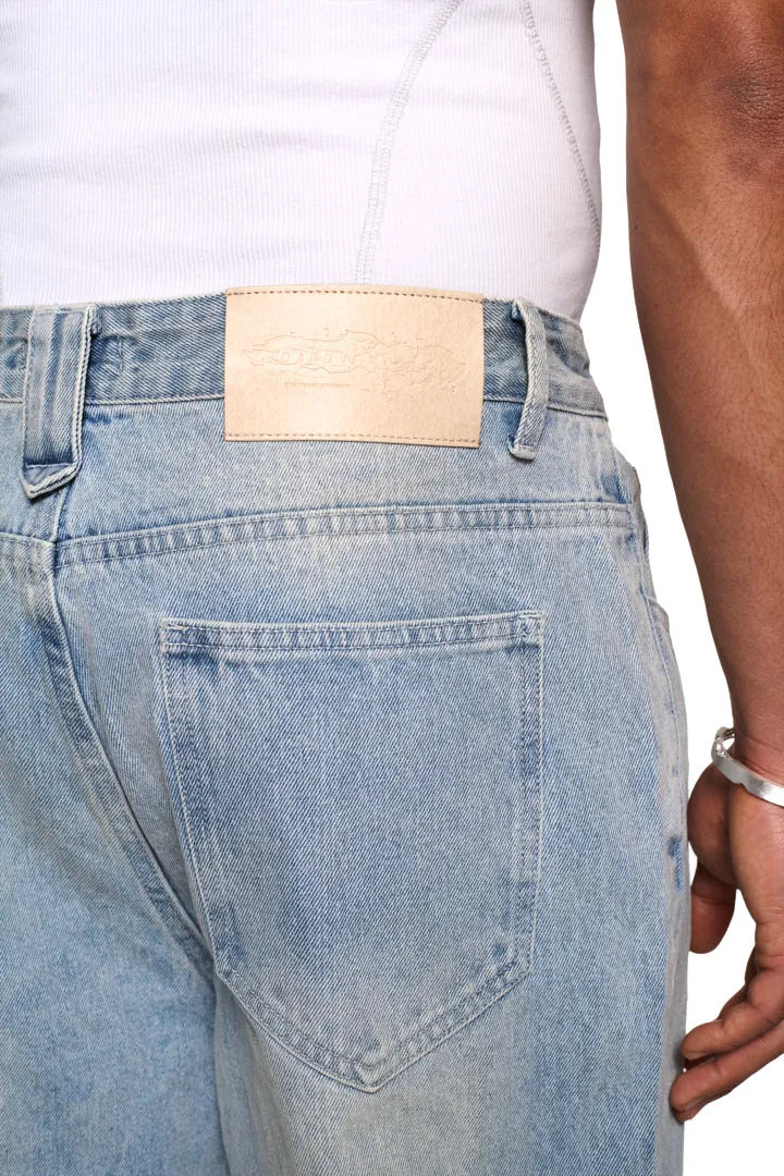 Distressed Denim Pants