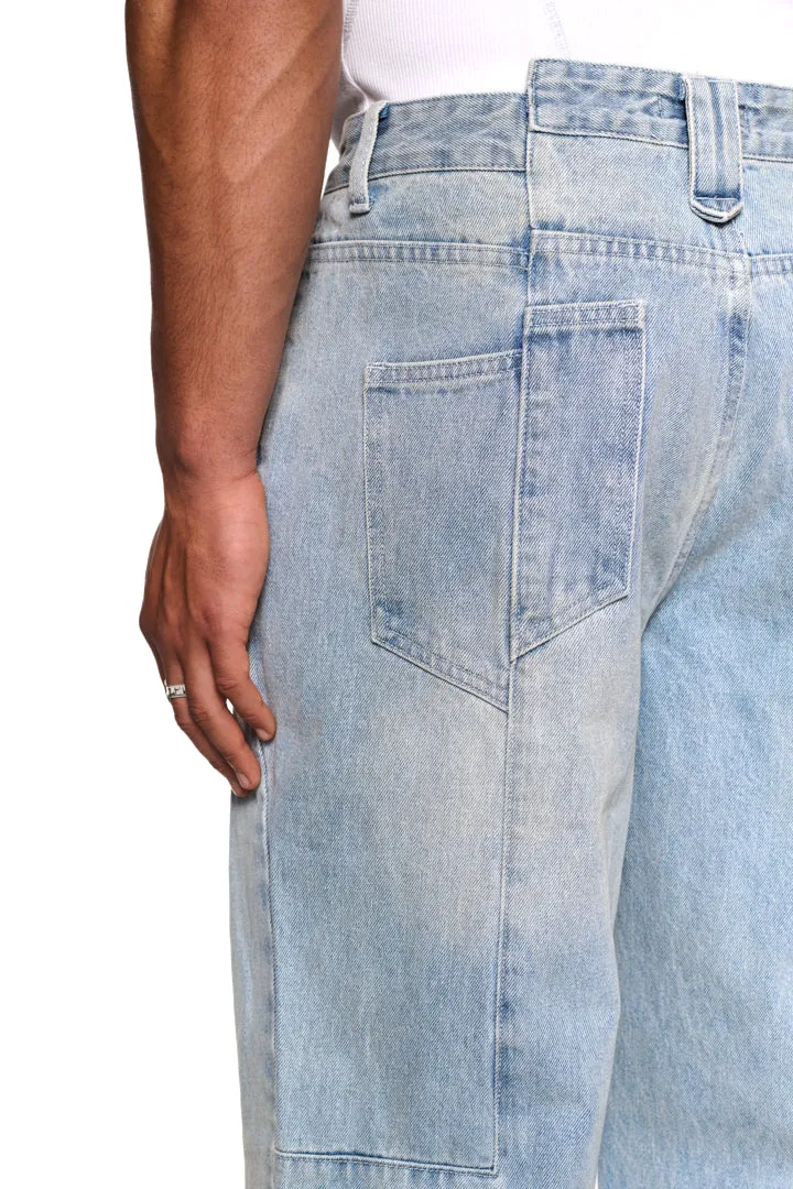 Distressed Denim Pants