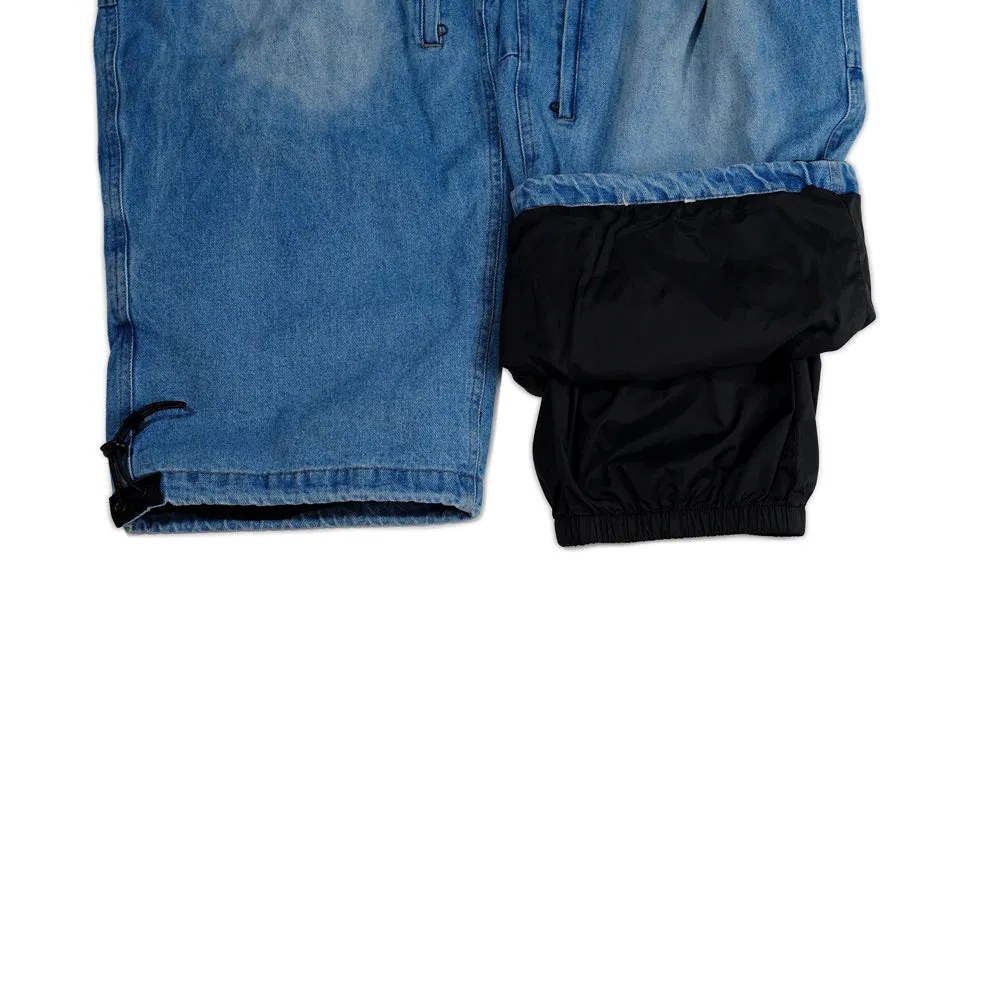 DSXBS SUPER WIDE VENTILATION WAX REAL DENIM PANTS