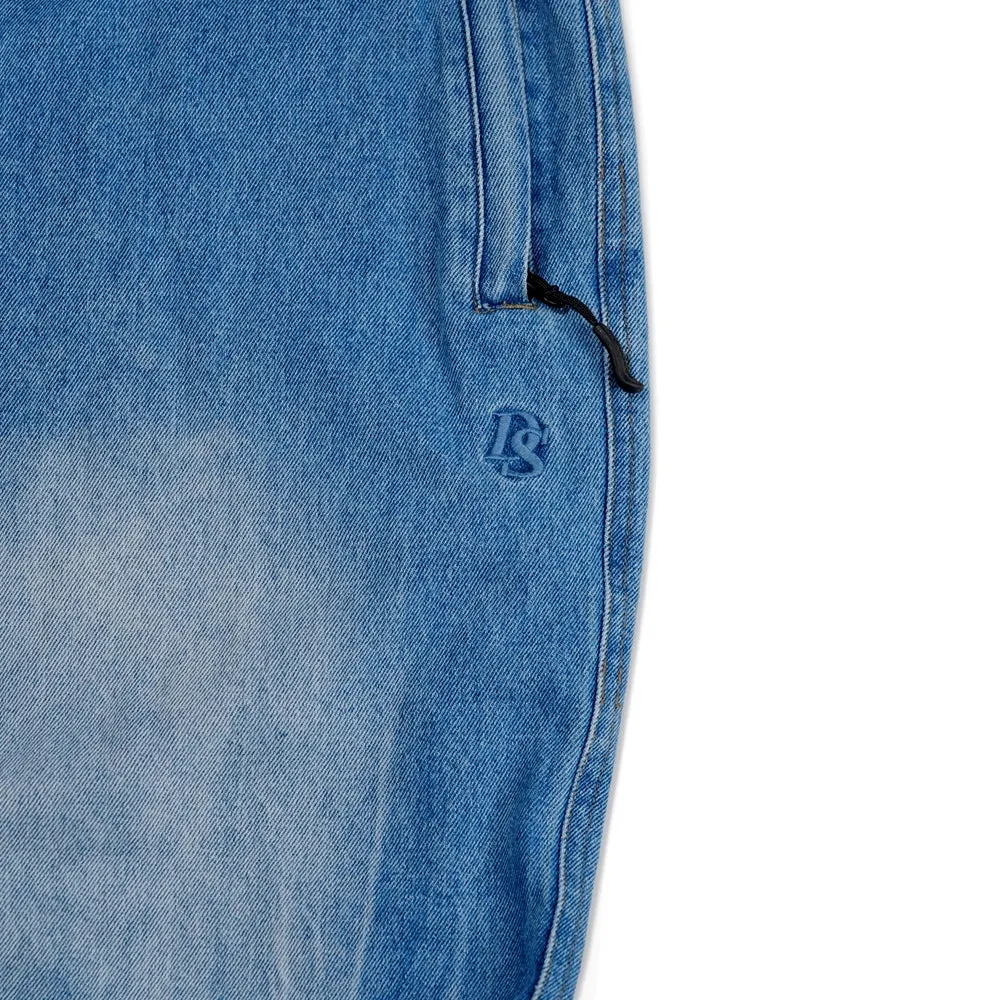 DSXBS SUPER WIDE VENTILATION WAX REAL DENIM PANTS