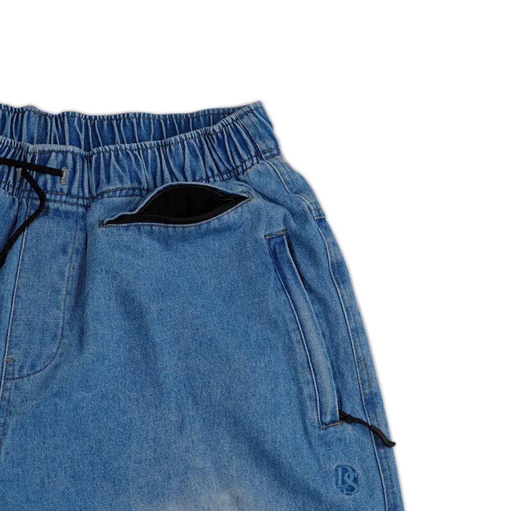 DSXBS SUPER WIDE VENTILATION WAX REAL DENIM PANTS