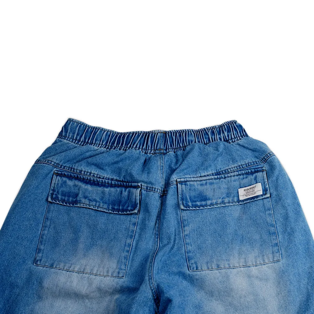 DSXBS SUPER WIDE VENTILATION WAX REAL DENIM PANTS