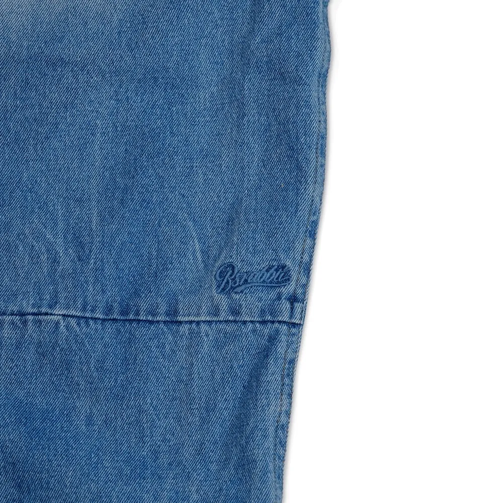 DSXBS SUPER WIDE VENTILATION WAX REAL DENIM PANTS