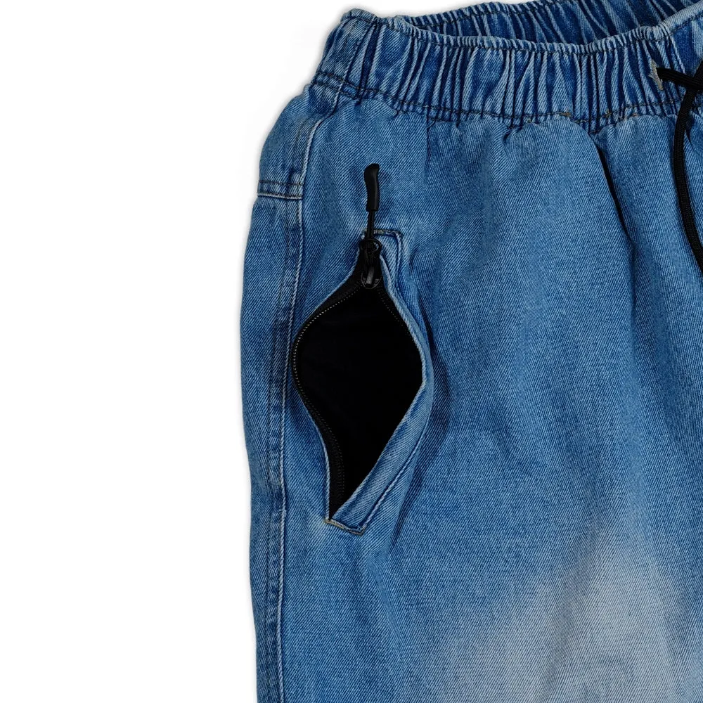 DSXBS SUPER WIDE VENTILATION WAX REAL DENIM PANTS