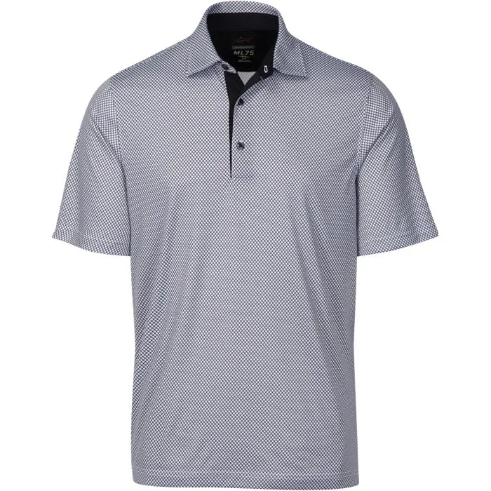 Greg Norman ML75 Foulard Print Polo