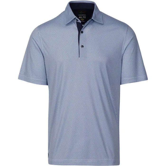 Greg Norman ML75 Foulard Print Polo