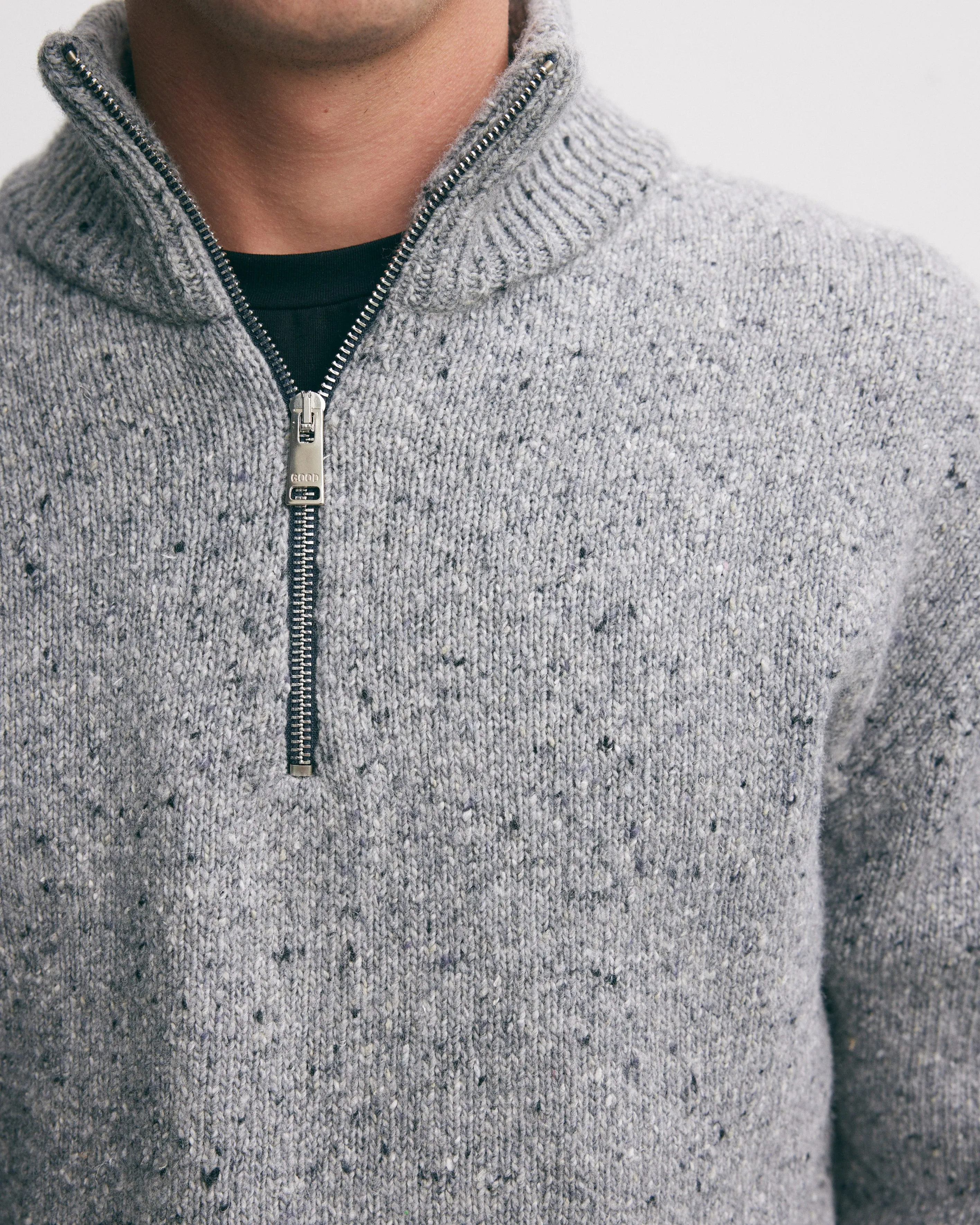 Heavy Zipper Knit