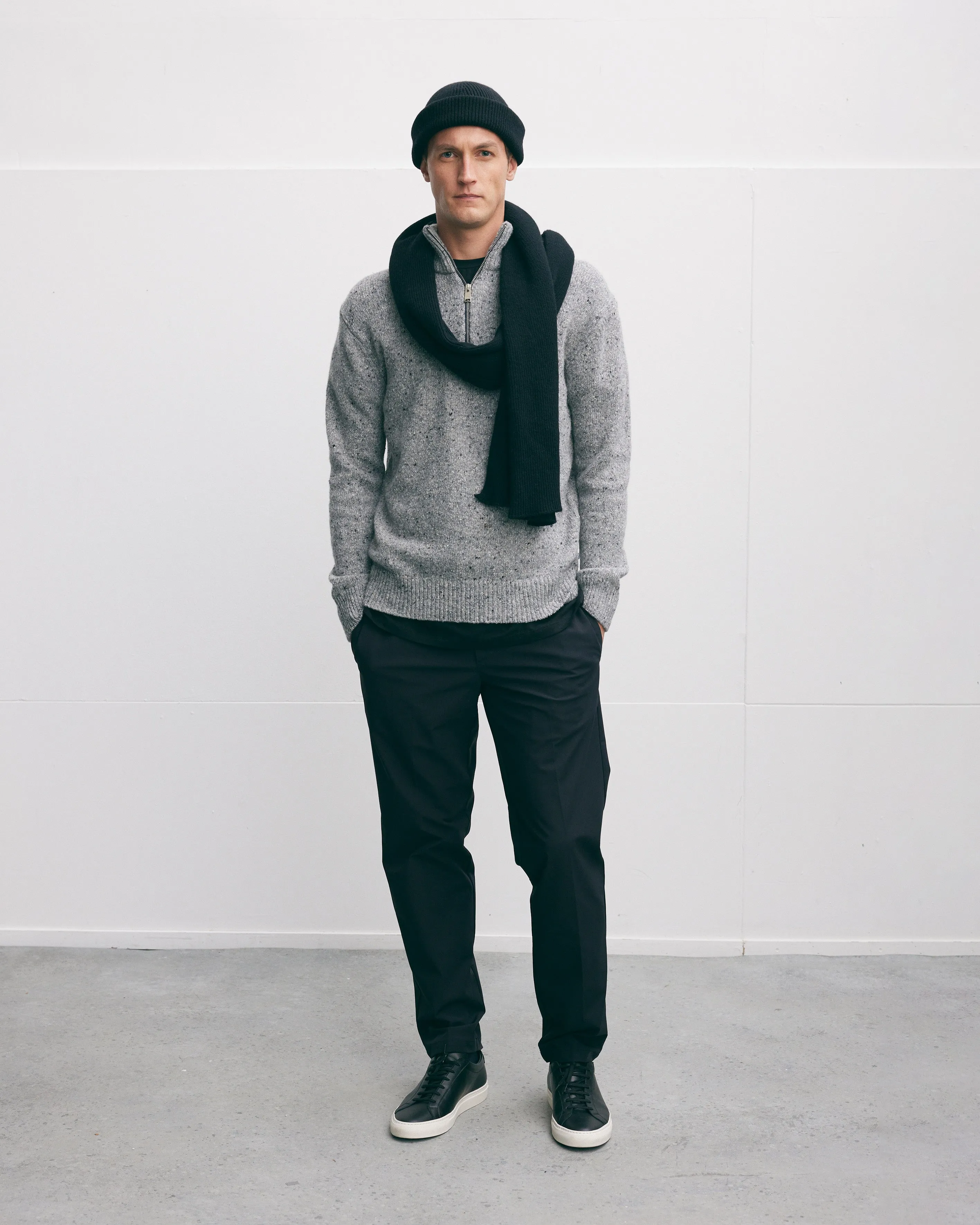 Heavy Zipper Knit