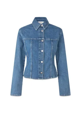 IsoldeMD solid shirt - Distressed Blue