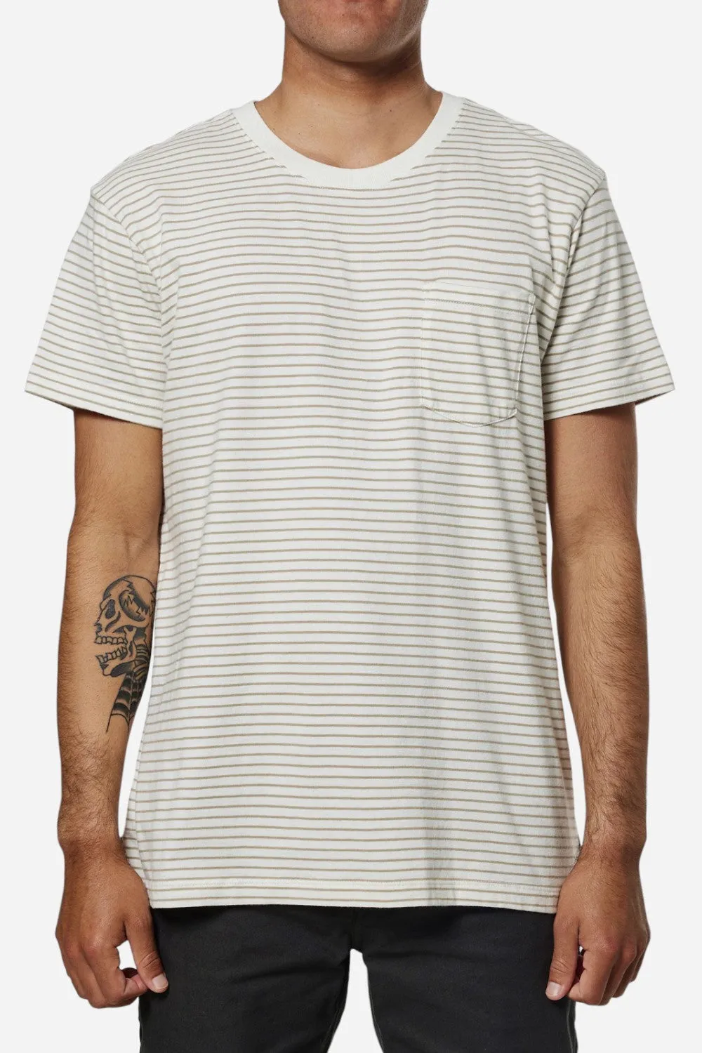 Katin Finley Pocket Tee in Aluminum