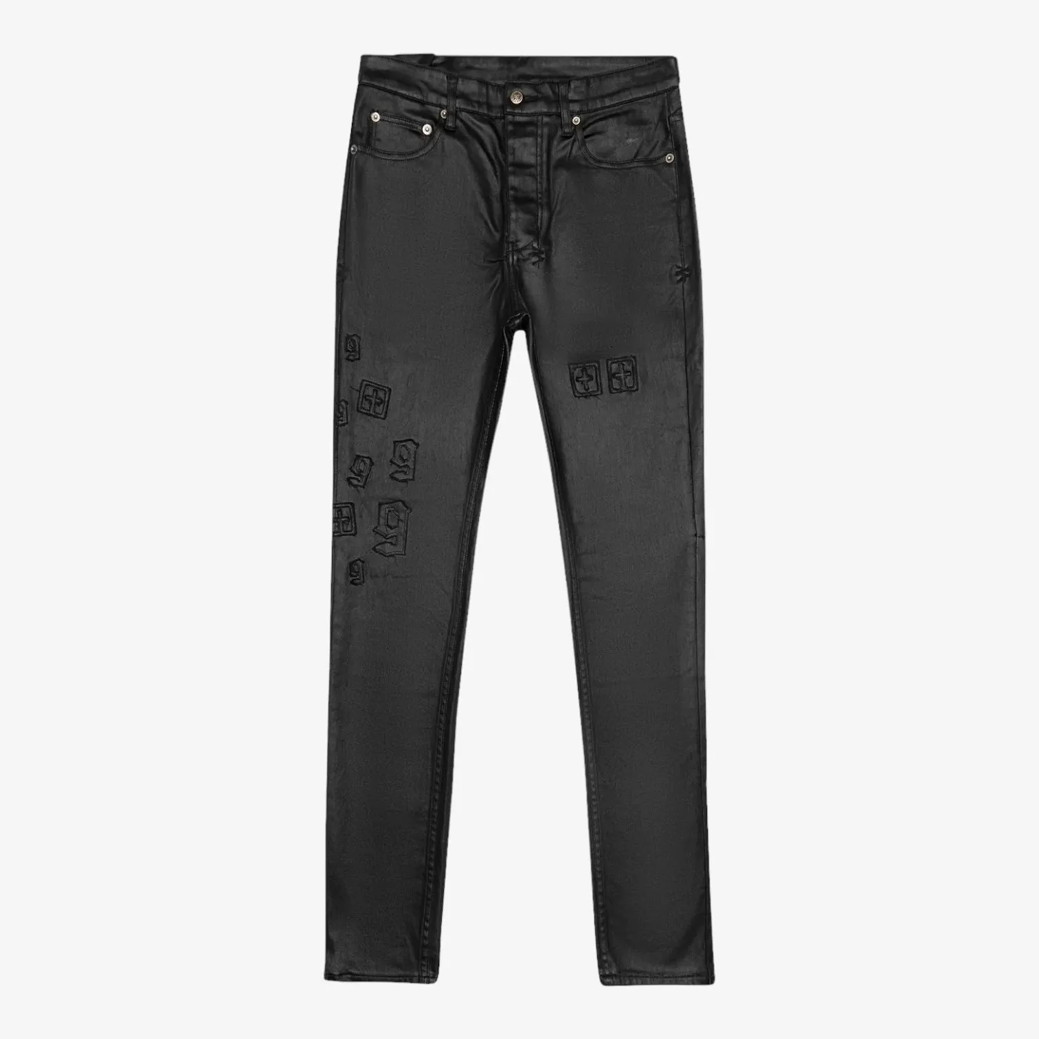 Ksubi x Juice Wrld Chitch 999 Black Wax Pants