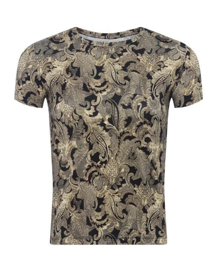 L'Agence Ressi Bold Paisley Tee