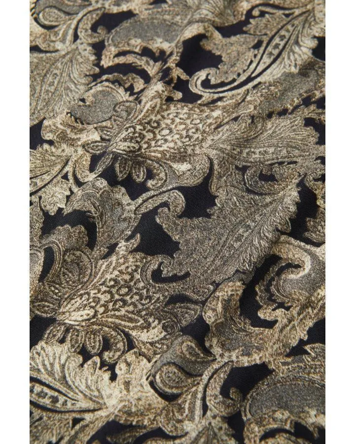 L'Agence Ressi Bold Paisley Tee