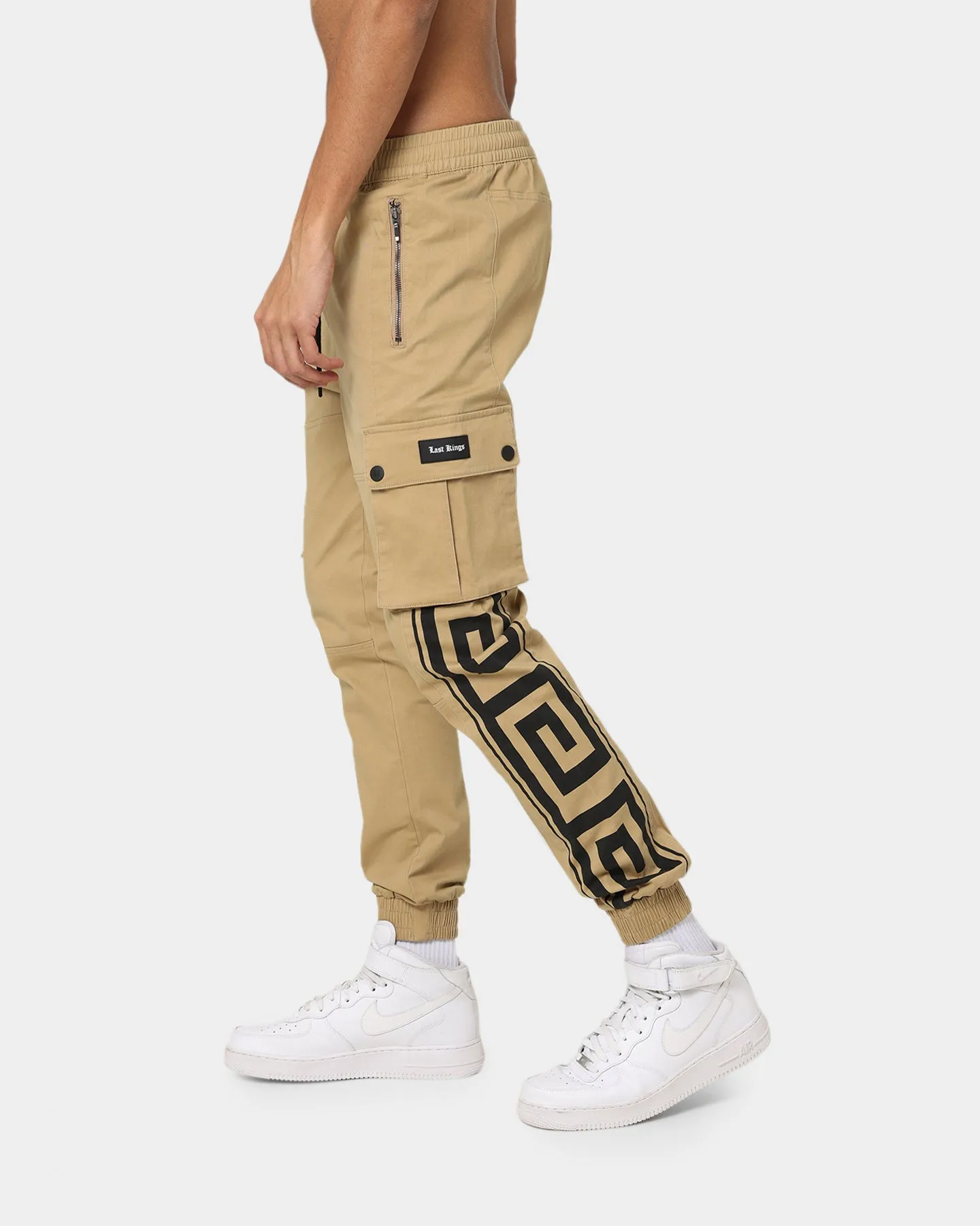 Last Kings Ancient Panel Joggers Sand