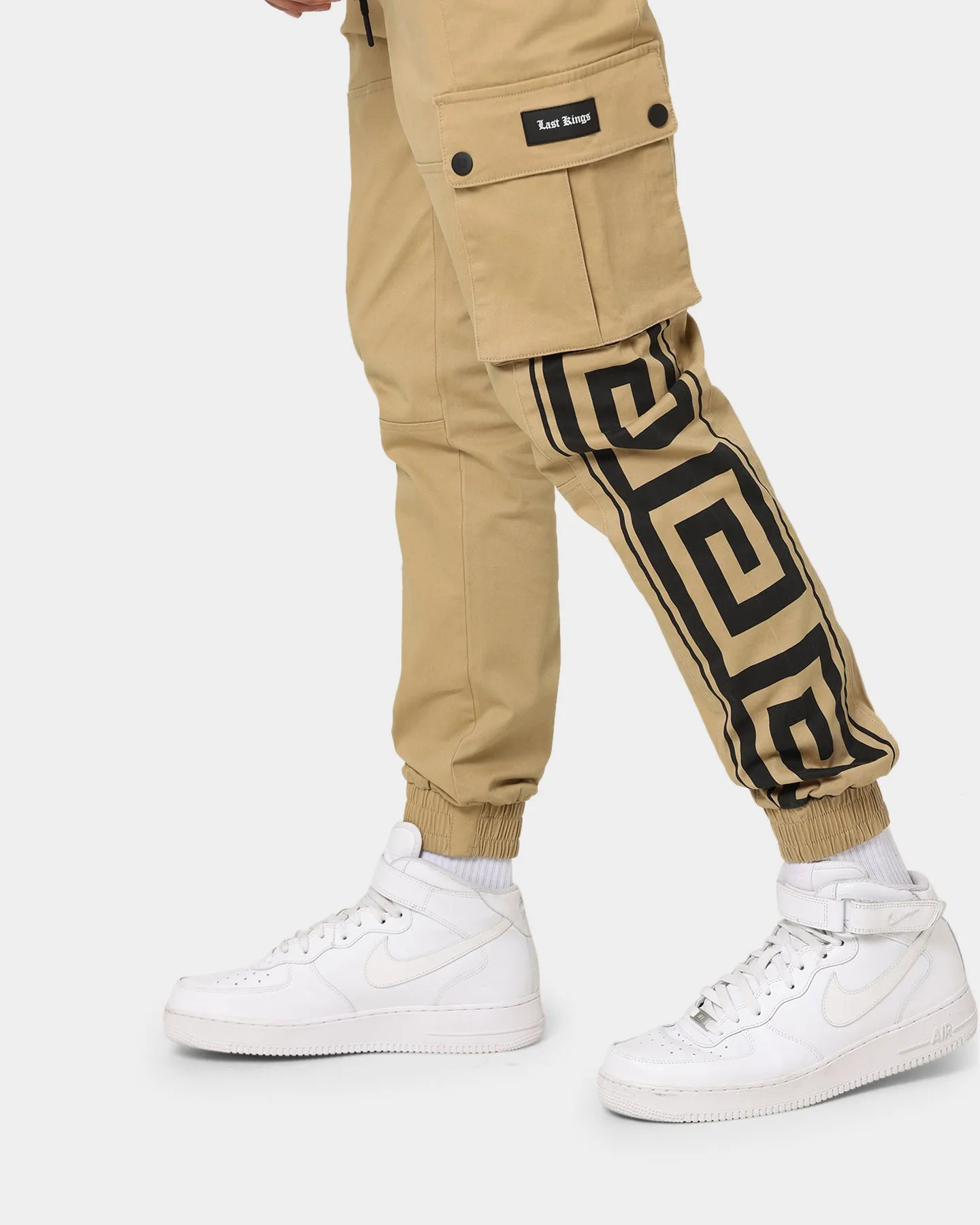 Last Kings Ancient Panel Joggers Sand