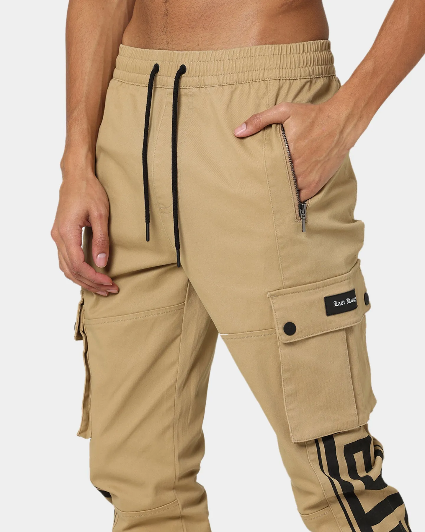Last Kings Ancient Panel Joggers Sand