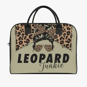 Leopard Junkie Large Travel Handbag