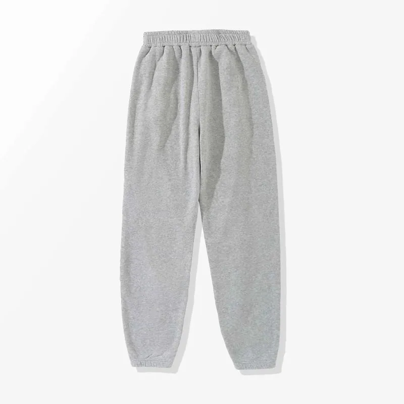 Letter Graphic Easy Wear Thermal Lined Sweatpants