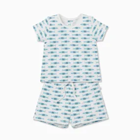 Little Fish Tee & Shorts Set