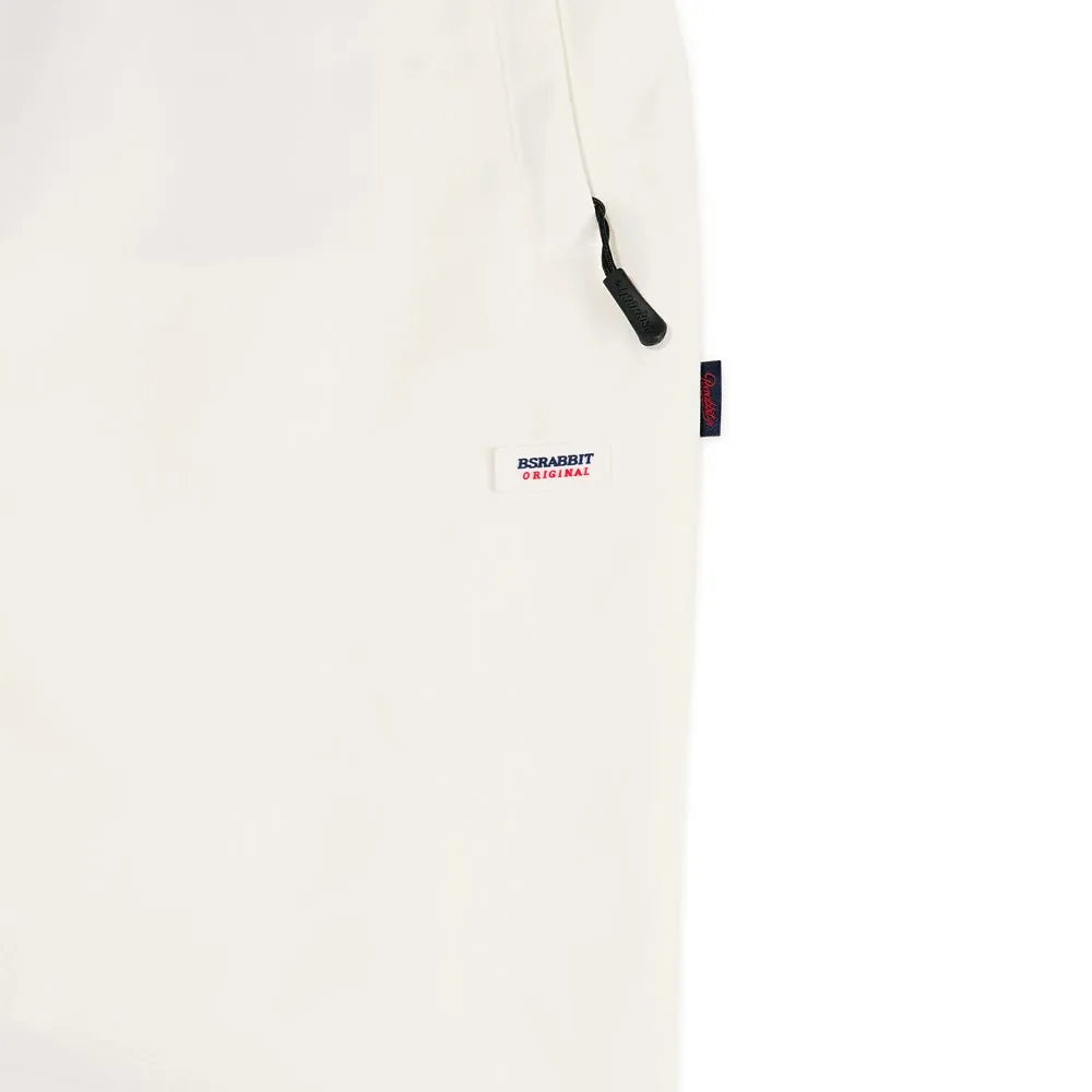 LOGO COTTON SUPER WIDE PANTS WHITE