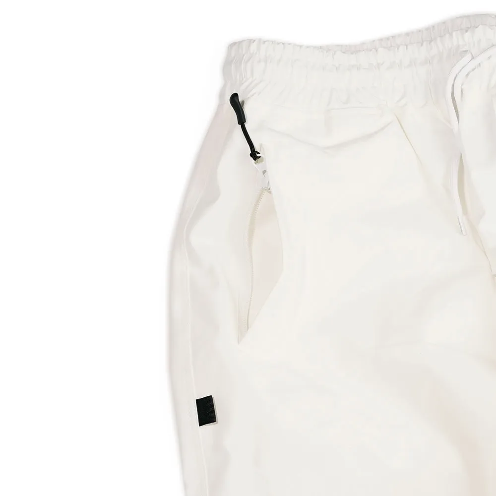 LOGO COTTON SUPER WIDE PANTS WHITE