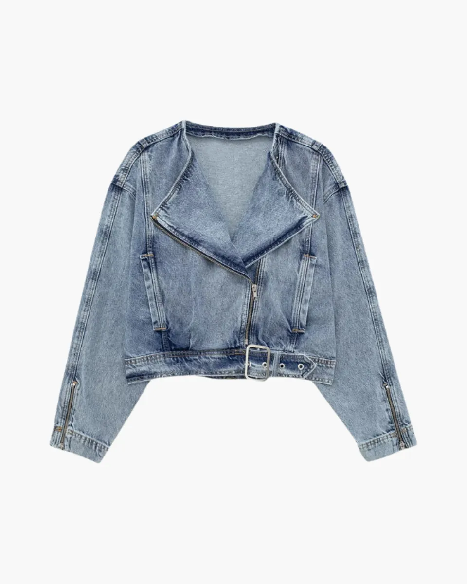Lorette – Tailored fit – Three-piece denim set