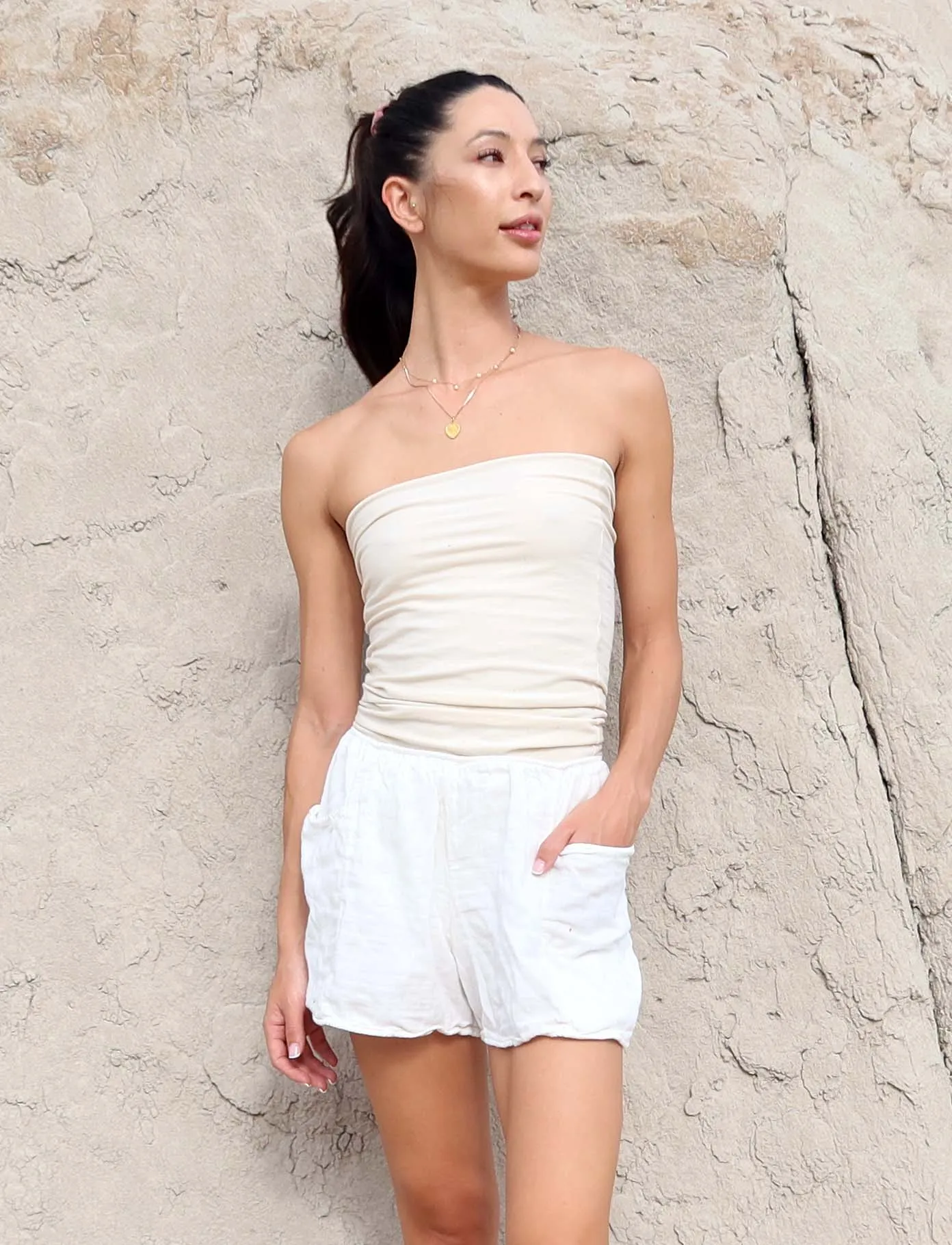 Low Rise Everyday Perfect Pockets Shorty Shorts