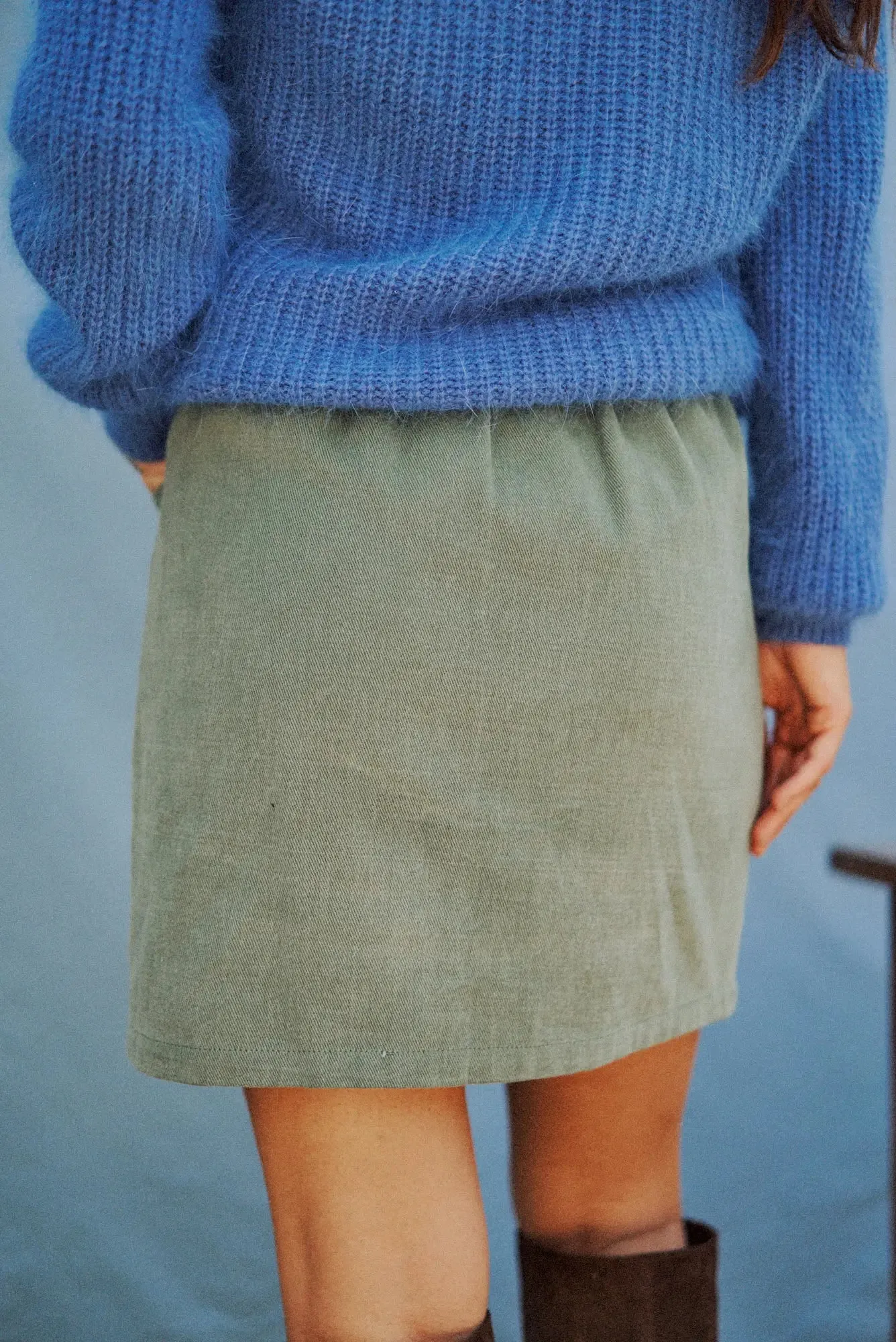 Luciana - Short Cotton Skirt