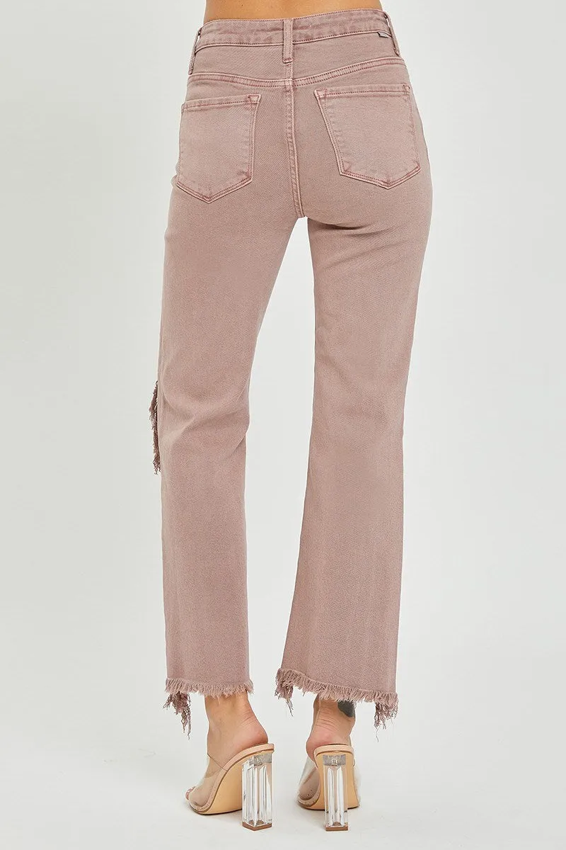 Maris High-Rise Straight Pants