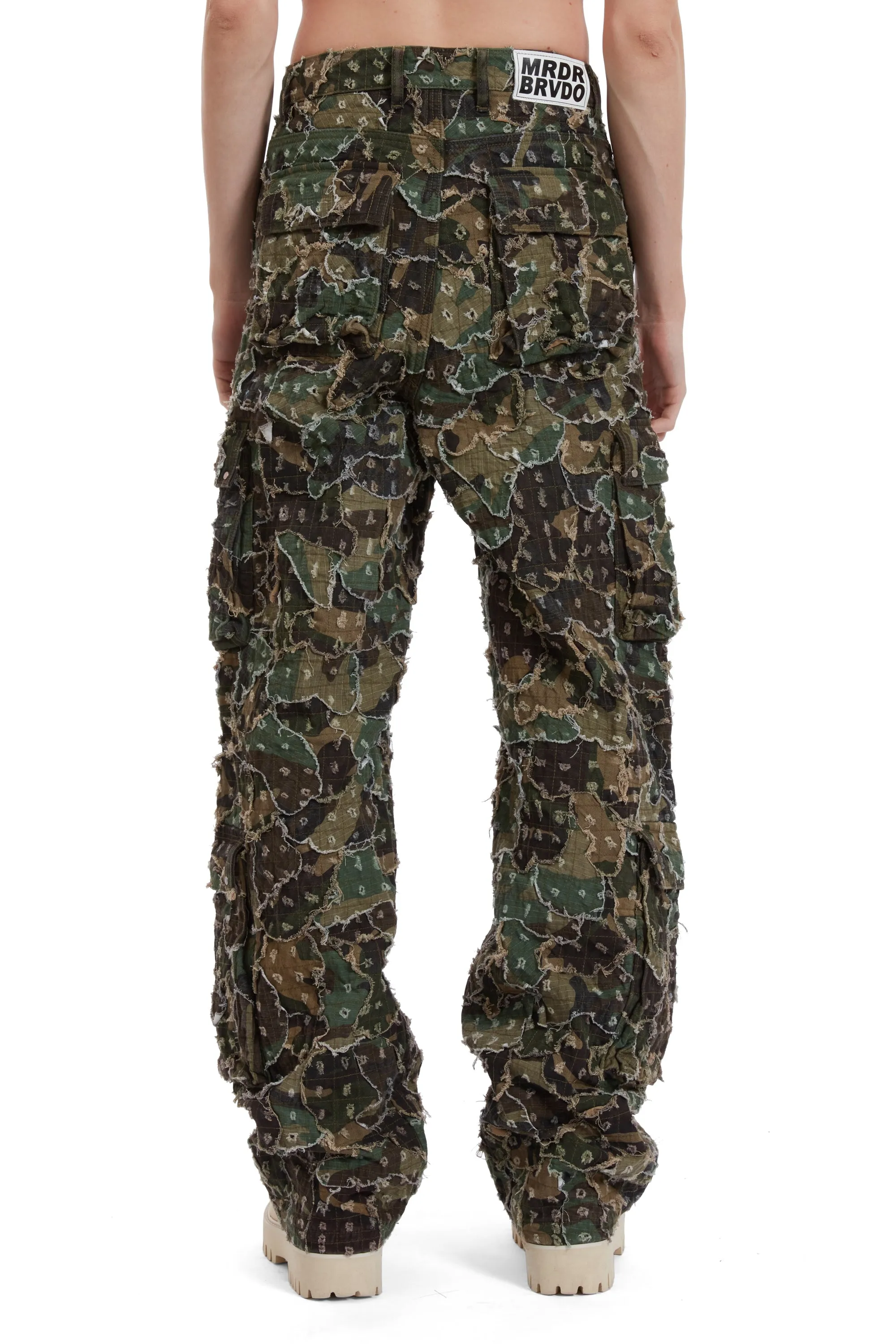 MICRO DISTRESSED CARGO PANT